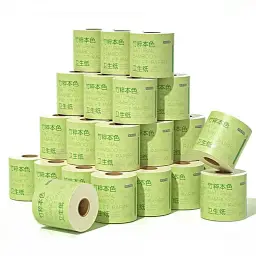 ochama x J.ZAO Papier toilette épais bambou 5 couches 200g*27 rouleaux