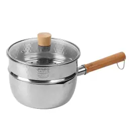 Maxcook Stainless Steel Double Layers Sauce Pan 20cm MCJ4534