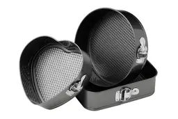 Essentials by Premier Mari Non Stick Springform Cake Tins Set Of 3