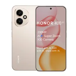 HONOR 400 Smartphone, 5G-Mobiltelefon, 200 MP Kamera mit KI-Superzoom, 6,55 Zoll, 8 GB + 256 GB, 5000 nits Ultra-Hell-Display, 5-Sterne Drop-Resistenz, Dual-SIM, Android 15, Desert Gold
