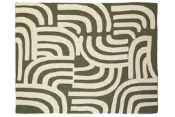 Bosie Throw Ozella Green/Cream