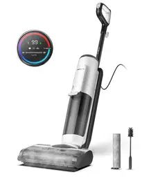 Tineco Floor One S5 Steam Balai nettoyeur intelligent pour sols durs avec écran digital et longue autonomie