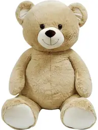 You see Amia Plush-Teddy sitting, approx. 135cm.