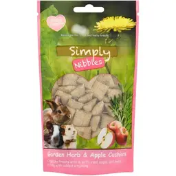 Simply Nibbles Garden Herbs & Apple Cushions 50g