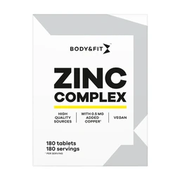 Body&Fit Zinc Complex Complément alimentaire - 180 comprimés