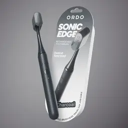 Ordo Sonic Edge Adults Rechargeable Electric Toothbrush, USB-C, 6+ Weeks Battery, 1 Brush Head, Charcoal