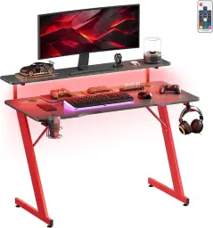 Songnomics Gaming Desk Red/Black