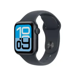 APPLE Watch SE 3 GPS 40mm Mitternacht Aluminiumgehäuse mit Mitternacht Sportarmband - M/L