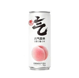 Genki Forest Sparkling Water White Peach 24*330ml