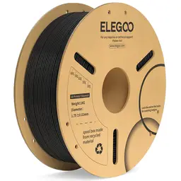Elgoo PLA+ Filament 1kg Paper Spool-Black(10 spools/ctn)