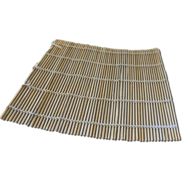Bamboo sushi curtain to do sushi mat tools Japanese cuisine sushi bamboo curtain roll home egg rolls spring rolls nori rice wrapping special roll curtain sushi curtain 24x24 cm