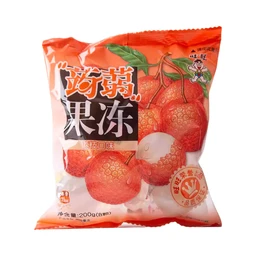 WANT WANT Konjak-Gelee (Litschi) 200G