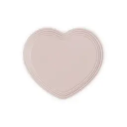 Le Creuset Herzteller aus Steinzeug, Chiffon Pink, 23cm