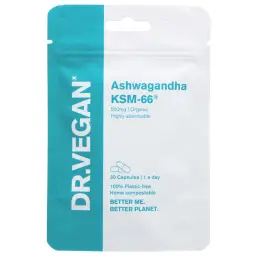 DR.VEGAN Ashwagandha KSM 66 500mg Per Capsule 30 CAPS