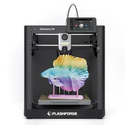 FLASHFORGE Adventurer 5M 3D-printer, max. 600 mm/s hoge printsnelheid, directe extruder van 280°C, afdrukformaat 220x220x220 mm