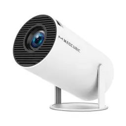 Magcubic HY300 tragbarer Projektor, Ultra HD 4K, 300 ANSI-Lumen, Android 11, Bluetooth 5.4, elektronische Fokussierung, für Heimkino