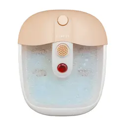 SENSSE Oasis Infrared Footspa – Infrared Heat Therapy, Bubble Massage, Vibration Function, Warming Water, Relaxing Foot Treatment – Blush Pink/White SNSEFS01