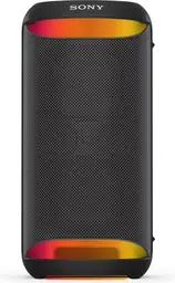Sony SRS-XV500 - Kabelloser Bluetooth-Partylautsprecher mit kraftvollem Sound und MEGA BASS - 25 Stunden Akkulaufzeit, tragbar, LED-Beleuchtung, Party Connect, IPX4, Karaoke-Mikrofoneingänge - Schwarz