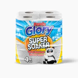 Panda Glory Kitchen Towel 2-Ply 6x4 Pack (24 Rolls)
