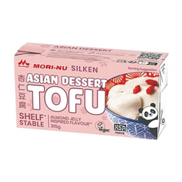 MORI-NU Asiatisches Dessert-Tofu (11,1 oz / 315 g) Seidig & Verzehrfertiger Pudding im japanischen Stil