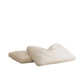 J.ZAO Klassiek Boekweitkussen - Vulling van 100% Boekweit, Kussen met Verstelbare Hoogte, Ademend Slaapkussen, Natuurlijk Kruidenkussen, Katoenen Stof - Slaap Wellness, Slaapkamer, Beddengoed - 35*55 cm