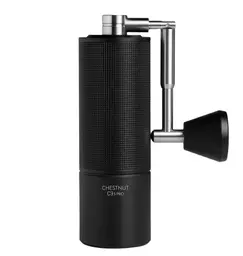 TIMEMORE Chestnut C3S Pro All-Metal Coffee Grinder Manual with Precise Grinding Adjustment, Stainless Steel and Conical Grinder, Foldable Handle Bean Container 25 g Coffee Grinder - Black
