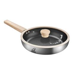 COOKER KING x B.DUCK Poêle à frire - Poêle en acier inoxydable 316 - Compatible induction et gaz - B.Duck 26 cm