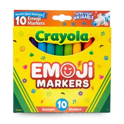 Crayola 10 Pack PipSqueak Emoji Markers