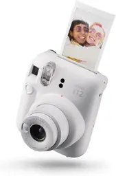 FUJIFILM Instant Camera Instax Mini 12, 60mm, Clay White