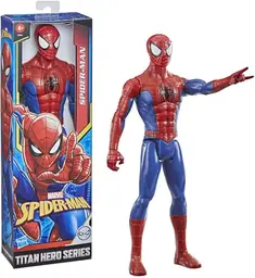 Marvel Titan Hero Series Spider-Man Action-Figur, 30 cm großer Superheld mit beweglichen Gliedmaßen
