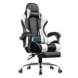 GTPLAYER Gaming Chair GT800A with Massager White