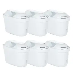 VIVREAL Lot de 6 filtres à eau compatibles avec les carafes Brita
