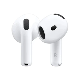Apple AirPods 4 kabellose Bluetooth-Kopfhörer, personalisiertes 3D-Audio, Schutz vor Schweiß und Wasser, USB-C-Ladeetui, H2-Chip, bis zu 24 Stunden Wiedergabezeit