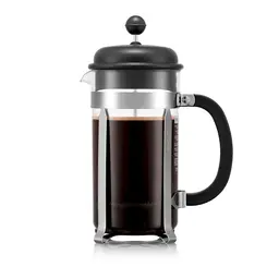 Bodum CAFFETTIERA 1L - 8 Cups - French Press Coffee Maker - Black
