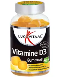 Lucovitaal Vitaminen D3 60 Gummies Vegan