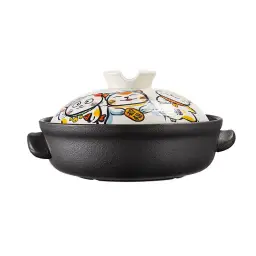 COOKER KING Casserole Stew Pot - Japanese Style - Ceramic -1.5L 1PCS