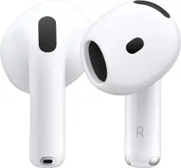 Apple AirPods 4 kabellose Kopfhörer, Bluetooth-Kopfhörer mit aktiver Geräuschunterdrückung, adaptivem Audio, personalisiertem 3D-Audio, Transparenzmodus, USB-C-Ladecase und kabellosem Laden