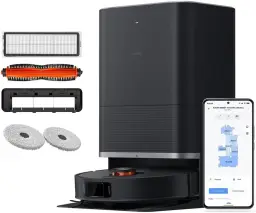 Xiaomi Roborock X20 Max – 8000 Pa Saugkraft, Doppelmoppsystem mit Heißwasserreinigung und Trocknung, 75 Tage Staubkapazität, 4 Reinigungsmodi und 5200 mAh Akku für intelligente, gründliche Reinigung.