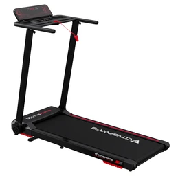 Tapis roulant pliant CITYSPORTS PRO WP9 avec inclinaison Noir Rouge