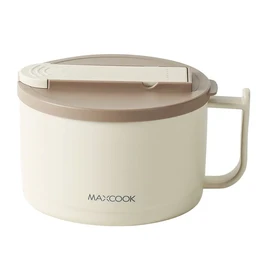 Maxcook Ramen Bowl Pickle Bowl - with Cutlery - 1.5 L