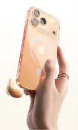 Baseus Crystal Slim Magnetic Phone Case for iPhone 17 Pro Clear