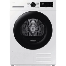 Samsung DV91DG52A0AEEG Wärmepumpentrockner, 9 kg, EEK: C, AI Wäschetrockner mit WiFi-SmartThings-App, LED-Display, Hygiene-Programm, Air Refresh, Knitterschutz, Weiß