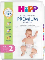 HiPP Extra Soft Premium nappies size 2 Mini (4-8 kg) 31 pieces