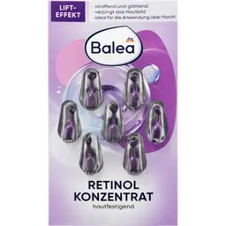 Balea Lot de 7 capsules de concentré de rétinol - Violet