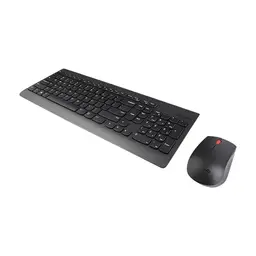 LENOVO Essential Kabellose Tastatur und Maus Set - Deutsch, Schwarz