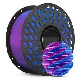 CAILAB 3D Printer Filament PLA Silk Dual Color - Purple&Blue