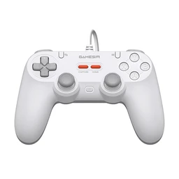 GameSir Manette de Jeu Filaire Symétrique GameSir Tegenaria Lite - Blanc Senere pour Switch, Android, iOS, PC, Steam