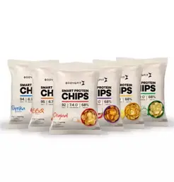 Body&Fit Smart Chips Assortiment de chips proteinées - 12 sachets