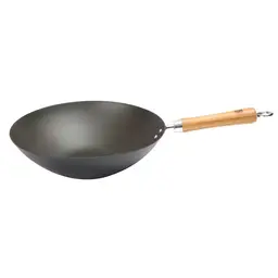School of Wok 12"/30cm Pre-Seasoned Carbon Steel Wok
