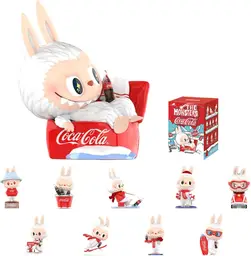 POP MART LABUBU THE MONSTERS Coca-Cola-serie – blind box figuren, willekeurig ontwerp actiefiguren, verzamelbaar speelgoed, woondecoratie, feestdag- en verjaardagscadeaus - per stuk verpakt